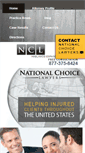 Mobile Screenshot of nationalchoicelawyers.com